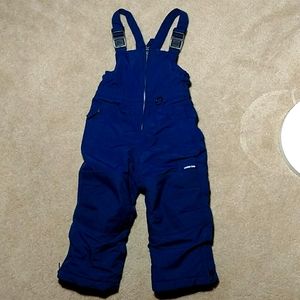 Lands End Toddler Squall Snow Bibs/snow pants